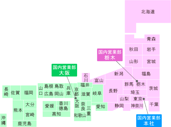 都道府県マップ